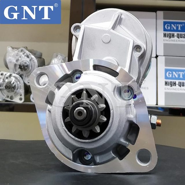 24V 10T Starter compatible with KOMATSU 6D102 Engine 2280001752 2280001753 2280004990 2280004991 2280004992 2280006640 2280006641 2280006670