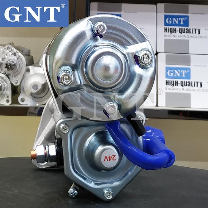 24V 10T Starter compatible with KOMATSU 6D102 Engine 2280006671 2280009330 2280800631 2280800632 2280800633 4280001830 4280001831 2280007902 6008634211