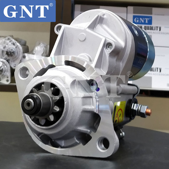 24V 10T Starter compatible with KOMATSU 6D102 Engine 228000063 2280000630 2280000631 2280000632 2280000633 2280000651 2280001750 2280001751