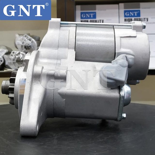 12V 11T Starter compatible with CATERPILLAR D17 Engine 1280008101 2280001880 2280001881 4280004020 04112210 20513060 LRS1314 LRS01314