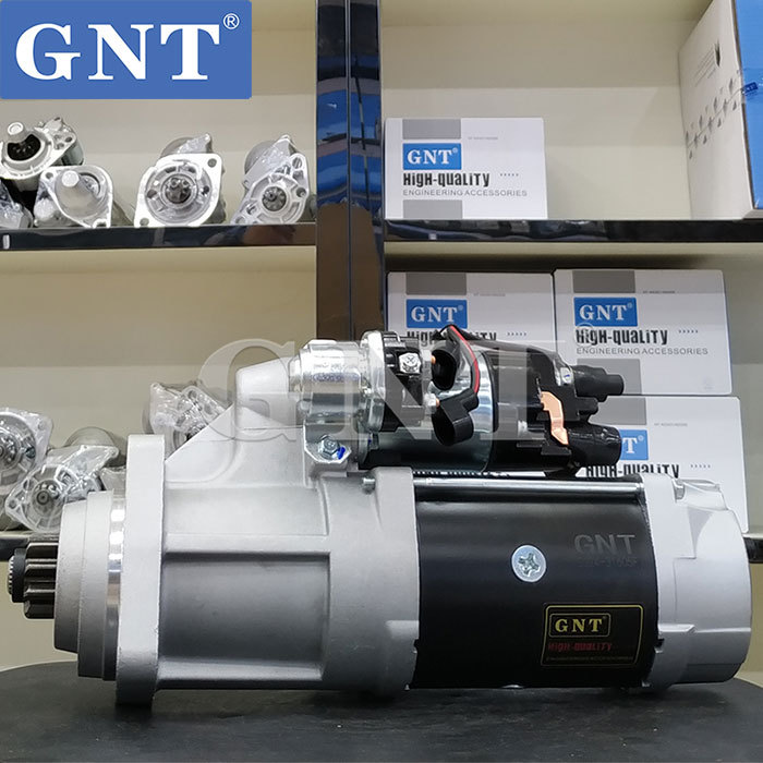 24V 10T Starter compatible with CUMMINS QSB6.7 38MT Engine M105R3510SE, M105R3510SE-VPP STR0131 6832N 114326 3978386 4940750