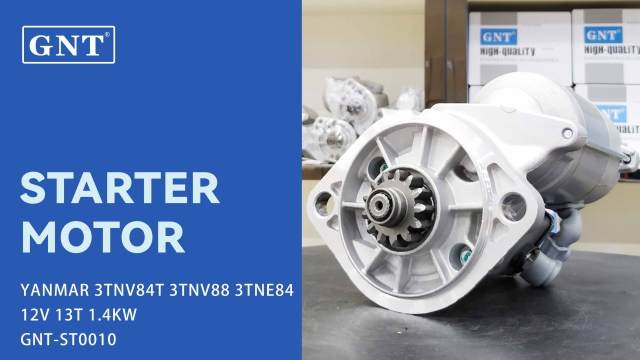 12V 13T Starter compatible with YANMAR 3TNE84 Engine AM878415 CH12084 CH12741 CH15586 CH19284 MIA10300 SE501447 TY25234 TY25235 TY6648