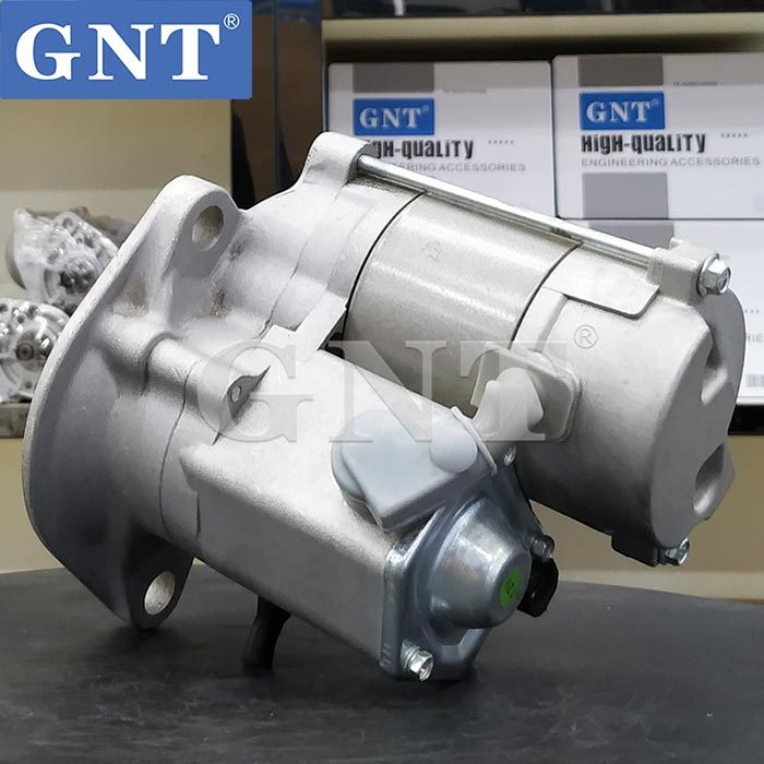 12V 9T Starter compatible with KOMATSU Forklift FD10 Engine 8970489663 8970489672 8970489673 CST40381AS STN4121WA 17381N 114260 116445