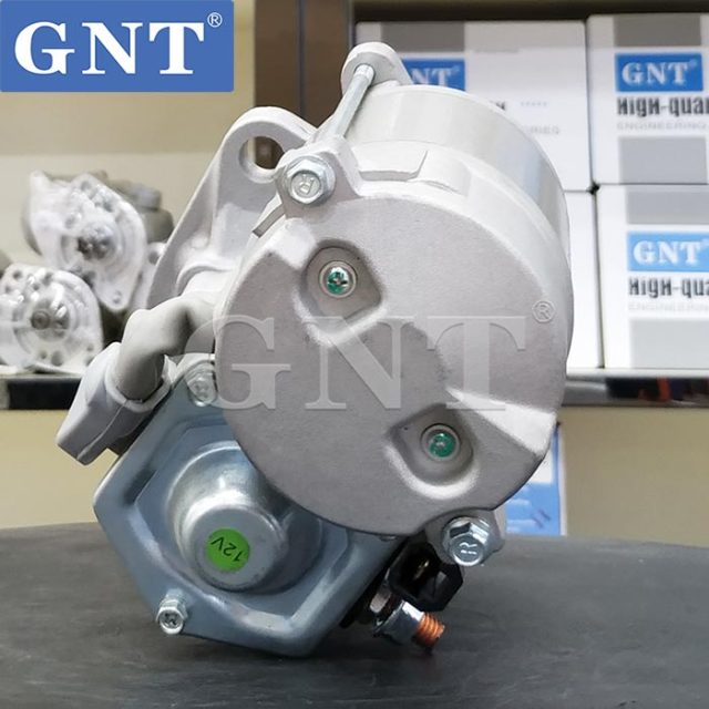 12V 9T Starter compatible with KOMATSU Forklift FD10 Engine 8970489663 8970489672 8970489673 CST40381AS STN4121WA 17381N 114260 116445