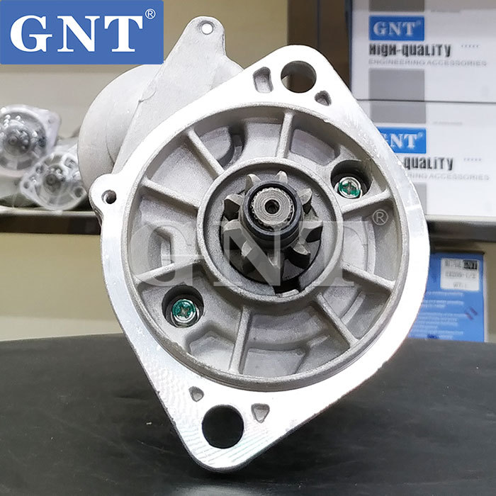 12V 9T Starter compatible with KOMATSU Forklift FD10 Engine 8970489663 8970489672 8970489673 CST40381AS STN4121WA 17381N 114260 116445