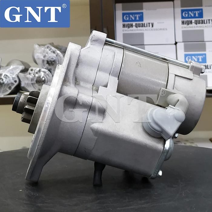 12V 9T Starter compatible with KOMATSU Forklift FD10 Engine 8941702050 8941702051 8970489651 8970489652 8970489660 8970489661 8970489662