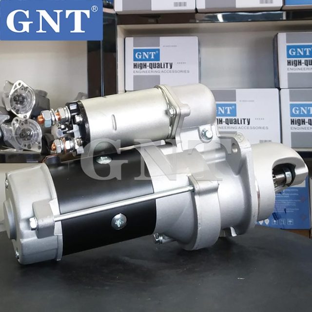 24V 10T Starter compatible with VOLVO EC140 EC150 Engine 3909914 3918377 3918378 3926932 3926932R 3926932RX 3926932X 4935789 4944701