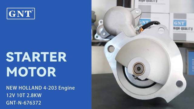 12V 10T Starter compatible with MASSEY FERGUSON 3-152 Engine 104198A1 3010514 3042508 306727 3136124 10461463 10461485 10465044 10465295