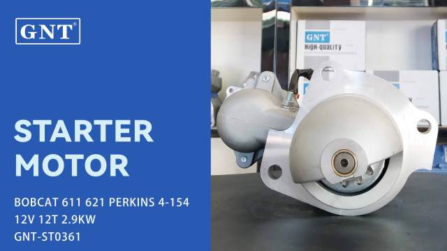 12V 12T Starter compatible with BOBCAT 800 KUBOTA V1702-B Engine 20513074 220005838 508403 508426 LRS1384 LRS01384 6571N 6586N 110602