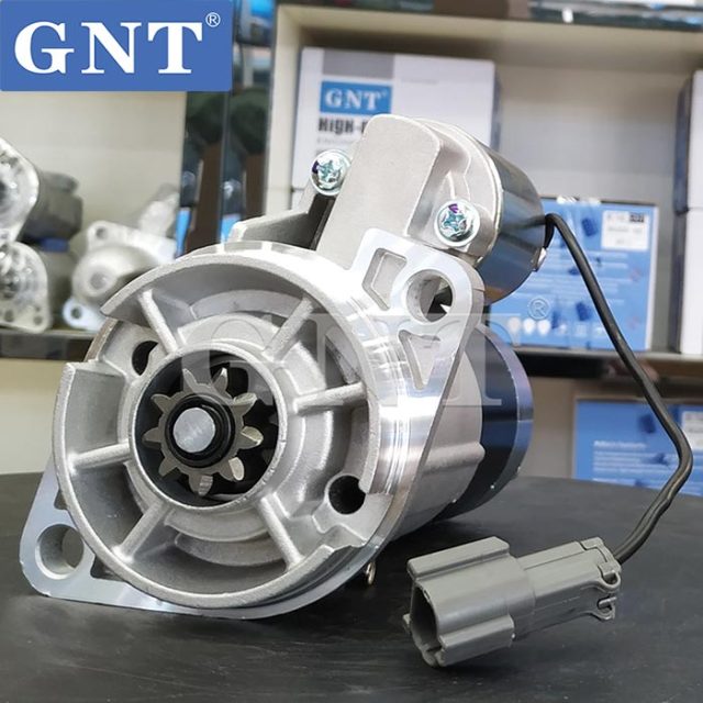 12V 9T Starter compatible with KOMATSU Forklift  FG15T20  Engine 23300F4410 23300F4U010 23300F4U10 23300FU410 23300GS20A 23300GS20C