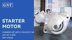 24V 10T Starter compatible with VOLVO EC140 EC150 Engine 8EA732680001 US857 PA510128 PA510153 11131359 AZF4594 IS1140 111257 111760