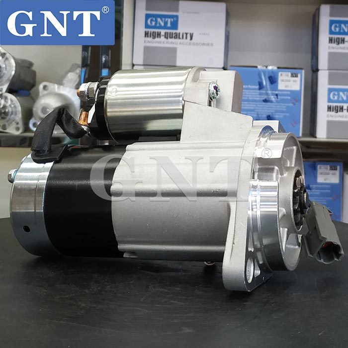 12V 9T Starter compatible with KOMATSU Forklift  FG15T20  Engine 23300F4410 23300F4U010 23300F4U10 23300FU410 23300GS20A 23300GS20C