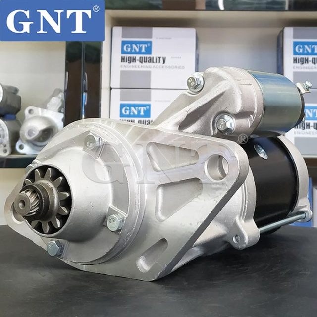 24V 11T Starter compatible with ISUZU 4HE1 Engine 8980090430 8980549840 8982220181 8982220230 M008T85372 M8T85372 943225163010 MSRC25163