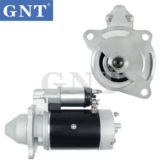 12V 10T Starter compatible with MASSEY FERGUSON MF 350 Engine 2873143 2873A012 2873A017 2873A104 3539389M91 3597426R2 887057M1 9643382M1
