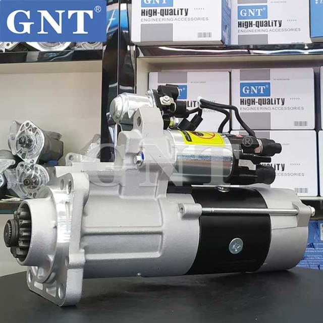 24V 12T Starter compatible with VOLVO D5K210 Engine 21774085 22380003 22602913 23287028 23291795 21774086 M009T67171 M009T67171AM M9T67171