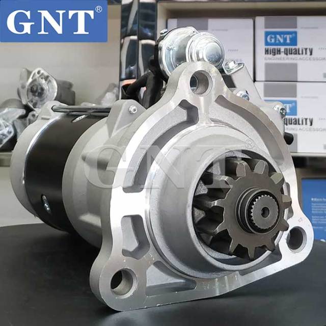 24V 11T GNT Starter compatible with CUMMINS ISG12 Engine 3695899 3698436 3698453 M105R3075SE 3695772 M90R3533SE 3691205 S1175201