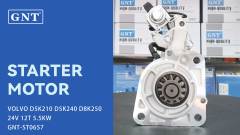 24V 12T Starter compatible with VOLVO D5K210 Engine M009T67171ZX M009T67172 M009T67172ZX M009TD0171ZX M009TD0181 M009TD0181AM M009TD0181ZX