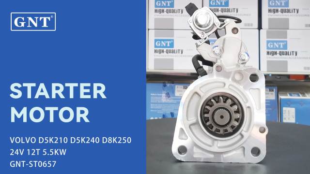 24V 12T Starter compatible with VOLVO D5K210 Engine M009T67171ZX M009T67172 M009T67172ZX M009TD0171ZX M009TD0181 M009TD0181AM M009TD0181ZX