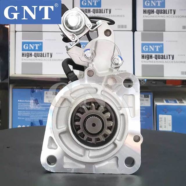 24V 12T Starter compatible with VOLVO D5K210 Engine 21774085 22380003 22602913 23287028 23291795 21774086 M009T67171 M009T67171AM M9T67171
