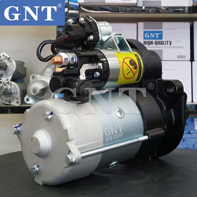 24V 11T Starter compatible with Weichai WP6 WP7 Engine M93R3044SE M93R3045SE M93R3046SE 63003708100002 J63003708100A002 G58003708100A002
