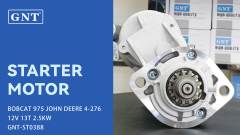 12V 13T Starter compatible with BOBCAT 975 Engine 2280806470 2280806471 587584 6631597 6632415 91295372 LRS01387 LRS1387 DRS0162 DS1272