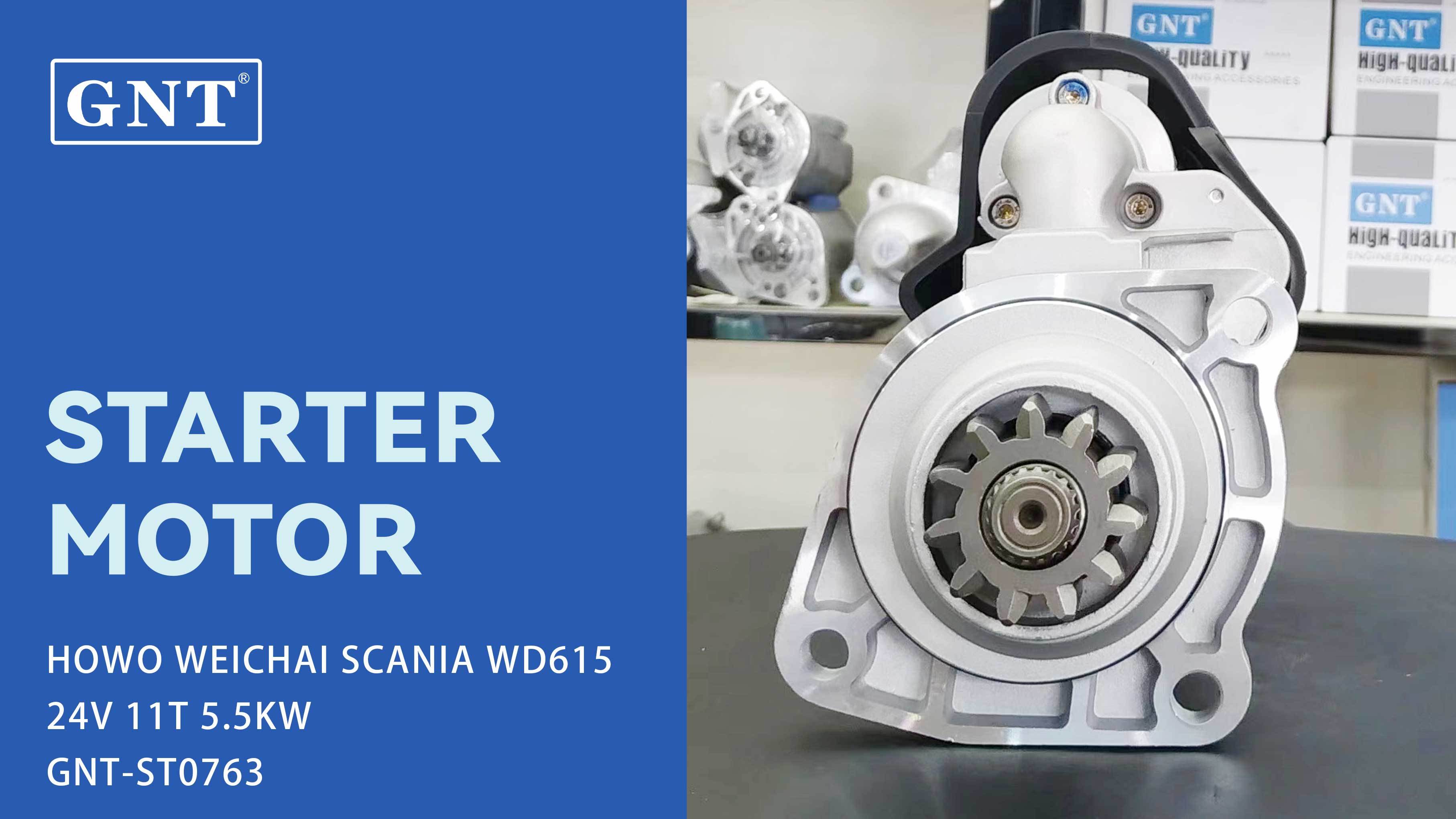 24V 11T Starter compatible with HOWO WD615 Engine 61200090293 612600030011 612600090293 612600090293J 612600090561 612600090828 612630030011