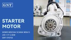 24V 11T Starter compatible with HOWO WD615 Engine 61200090293 612600030011 612600090293 612600090293J 612600090561 612600090828 612630030011