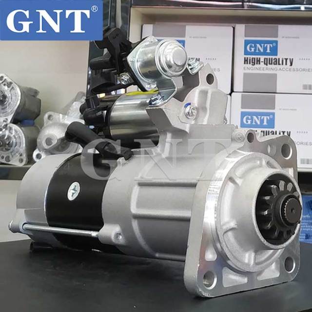 24V 12T Starter compatible with VOLVO D5K210 Engine 21774085 22380003 22602913 23287028 23291795 21774086 M009T67171 M009T67171AM M9T67171