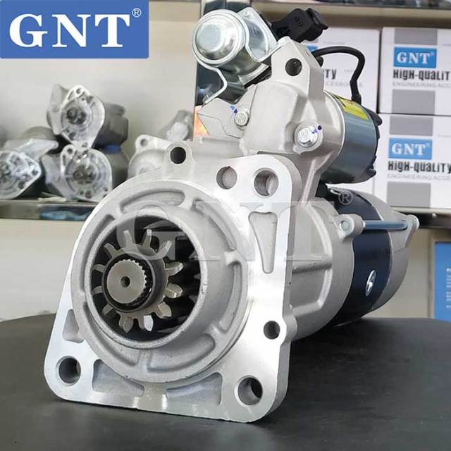 24V 12T Starter compatible with VOLVO PENTA MDE5 Engine M009T67879 M009T67879AM M9T67879 M9T67879AM 21612056 11139227 AZE4715 IS9525