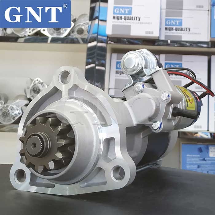 24V 11T GNT Starter compatible with CUMMINS ISG12 Engine