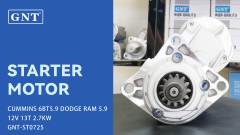 12V 13T Starter compatible with CUMMINS 6BT5.9 Engine 3604684NW 3604684RX 3921682 3935888 5016522AA 4741012 4746639 2280002290 2280002291