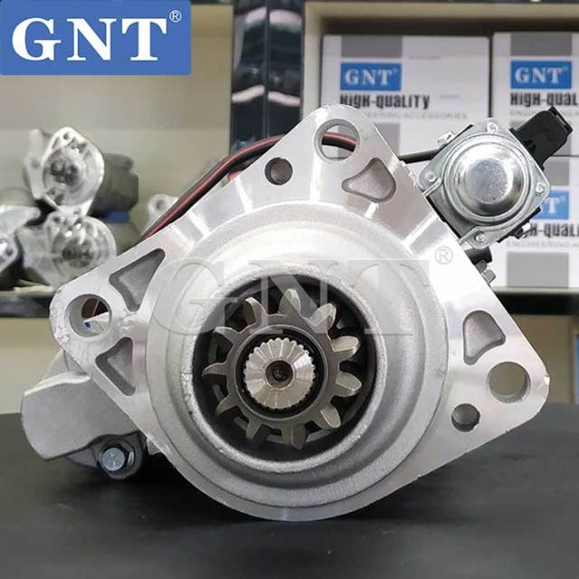 24V 11T Starter compatible with VOLVO D11A D9A FM9 Engine 114193 114819 149025W CST35640AS CST35640GS PA510065 PA510066 STM4193RB