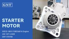 24V 10T Starter compatible with IVECO 180E Engine LRS01957 LRS1957 M008T61671 M008T63471 M8T61671 M8T61671AM M8T63471 CS1383 220480