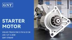 24V 12T Starter compatible with VOLVO FM13 Engine M009T66771 M009T66772 M009TD1471 M009TD2771 M9T66771 M9T66772 M9TD1471 M9TD2771