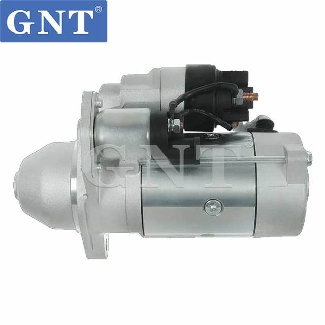 12V 9T Starter compatible with YANMAR B75W Engine 04131604 04132652 04132653 1000124272 11132095 11132378 11132607 AZE6567 AZE6589 IS1353