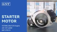 24V 10T Starter compatible with YUTONG ZK6737D Engine M93R3014SE M93R3014SE-VPP 4934622 4983068 5266537 C4934622 C5286774 C4983068