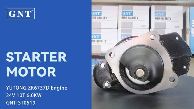 24V 10T Starter compatible with YUTONG ZK6737D Engine M93R3014SE M93R3014SE-VPP 4934622 4983068 5266537 C4934622 C5286774 C4983068