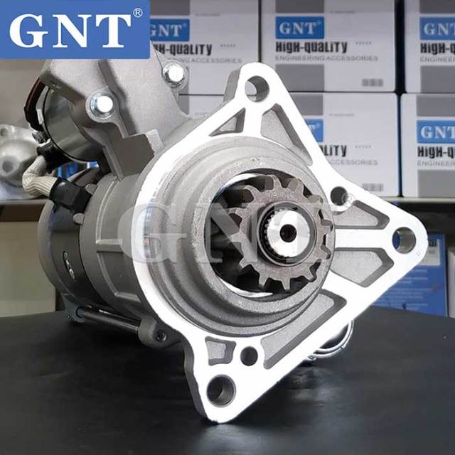 24V 12T Starter compatible with VOLVO FM13 Engine M9TD3282 M9TD3281 M9TD2772 M9TD0771 M9TD0772 7485020788 7485021943 P22602934 V47529
