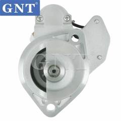 12V 9T Starter compatible with YANMAR B75W Engine 04131604 04132652 04132653 1000124272 11132095 11132378 11132607 AZE6567 AZE6589 IS1353
