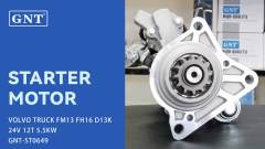 24V 12T Starter compatible with VOLVO FM13 Engine M9TD3282 M9TD3281 M9TD2772 M9TD0771 M9TD0772 7485020788 7485021943 P22602934 V47529