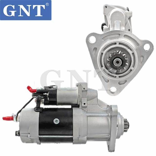 12V 12T Starter compatible with Volvo Heavy Duty ACL42 Engine 19011515 8200085 8200291 M009T70279 VV0279 20430285 STD7185WA 6908N 6914N