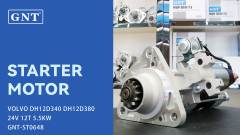 24V 12T Starter compatible with VOLVO D13B440 Engine 5001866293 7420714203 7421632125 0571966 CST35618AS CST35618GS IS9476 11139624 AZE4697