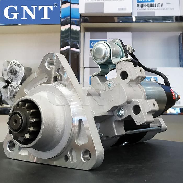 24V 12T Starter compatible with VOLVO D13B440 Engine 19081015 19081028 19081900 19081911 M9T62172 M9T62173 M9T62174 M9T66371 M9T66372 M9T66373