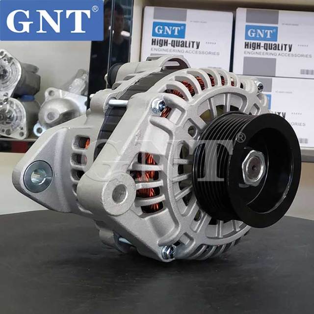 24V 100A Alternator compatible with RENAULT 340HP Engine 2C4610300AB 6C4610300AB DRA0845 7485003252 CAL35648GS A003TA8591ZT A003TA8991AM