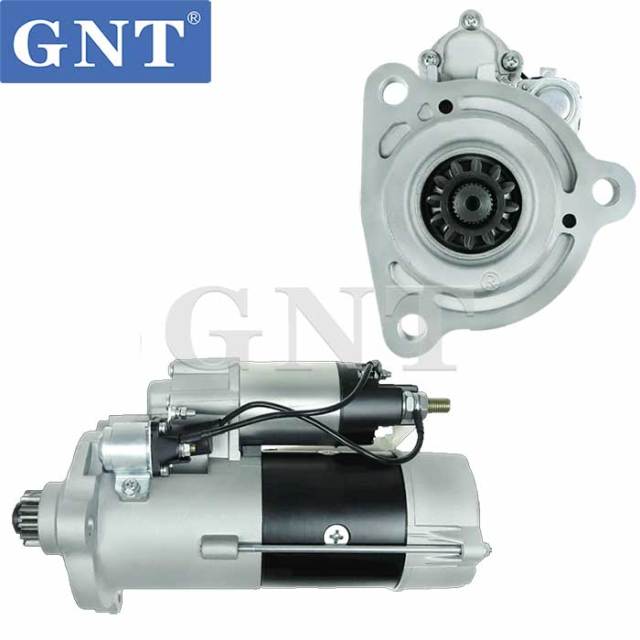 12V 12T Starter compatible with FREIGHTLINER FLD120 Engine 8200660 8200687 8200690 8300008 8300013 4280004450 MIB970379 FLT2004291 LNM110601