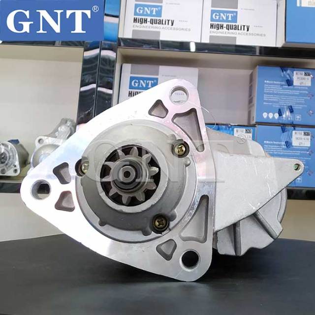 24V 10T Starter compatible with HYUNDAI R305 R360LC-9 Engine 2280007380 2280007381 4280003380 STN2544SU STN2544TJ STN2544UL