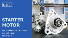 24V 12T Starter compatible with VOLVO D13B440 Engine 0001261049 0986025450 M009T61171 M009T64171 M9T61171 M9T64171 M009T66373 M9T61171AM