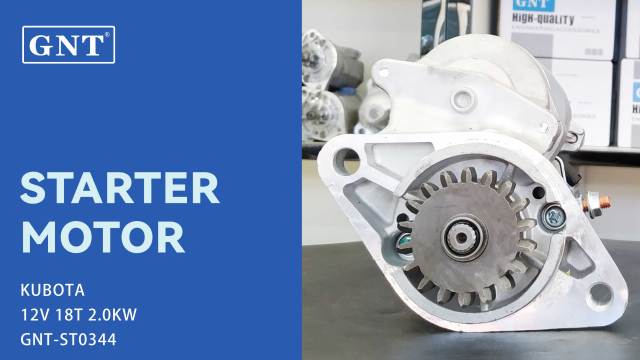 12V 18T 2.0KW Starter Motor compatible with KUBOTA TRACTORS Engine 280000220 1103463051 28000-0220 11034-63051