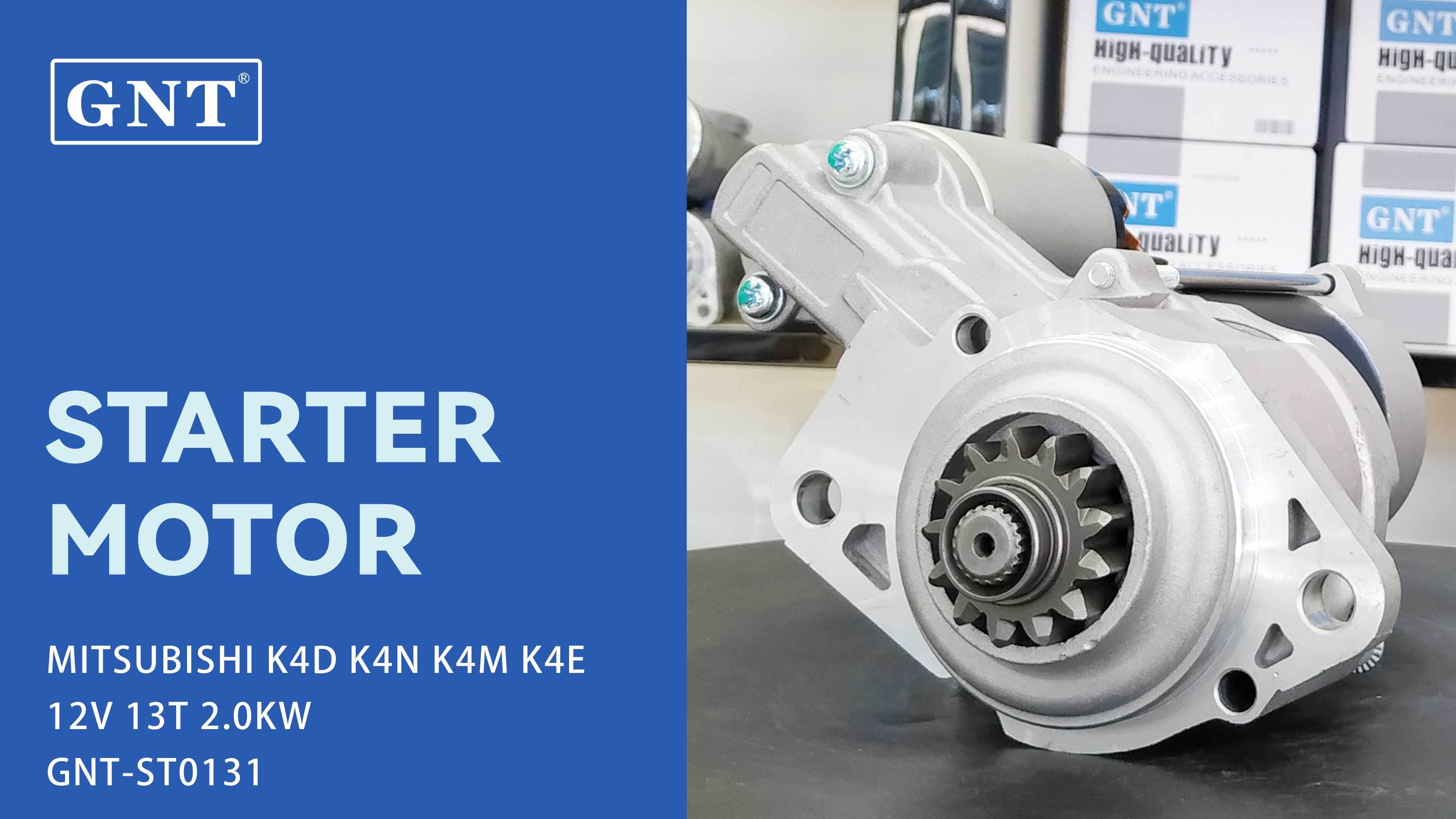 12V 13T Starter compatible with MITSUBISHI K4M K4E Engine 807950 911410 5527659127 5999991254 20513021 JS1014 8EA737268001 LRS1189 LRS01189 M2T55272