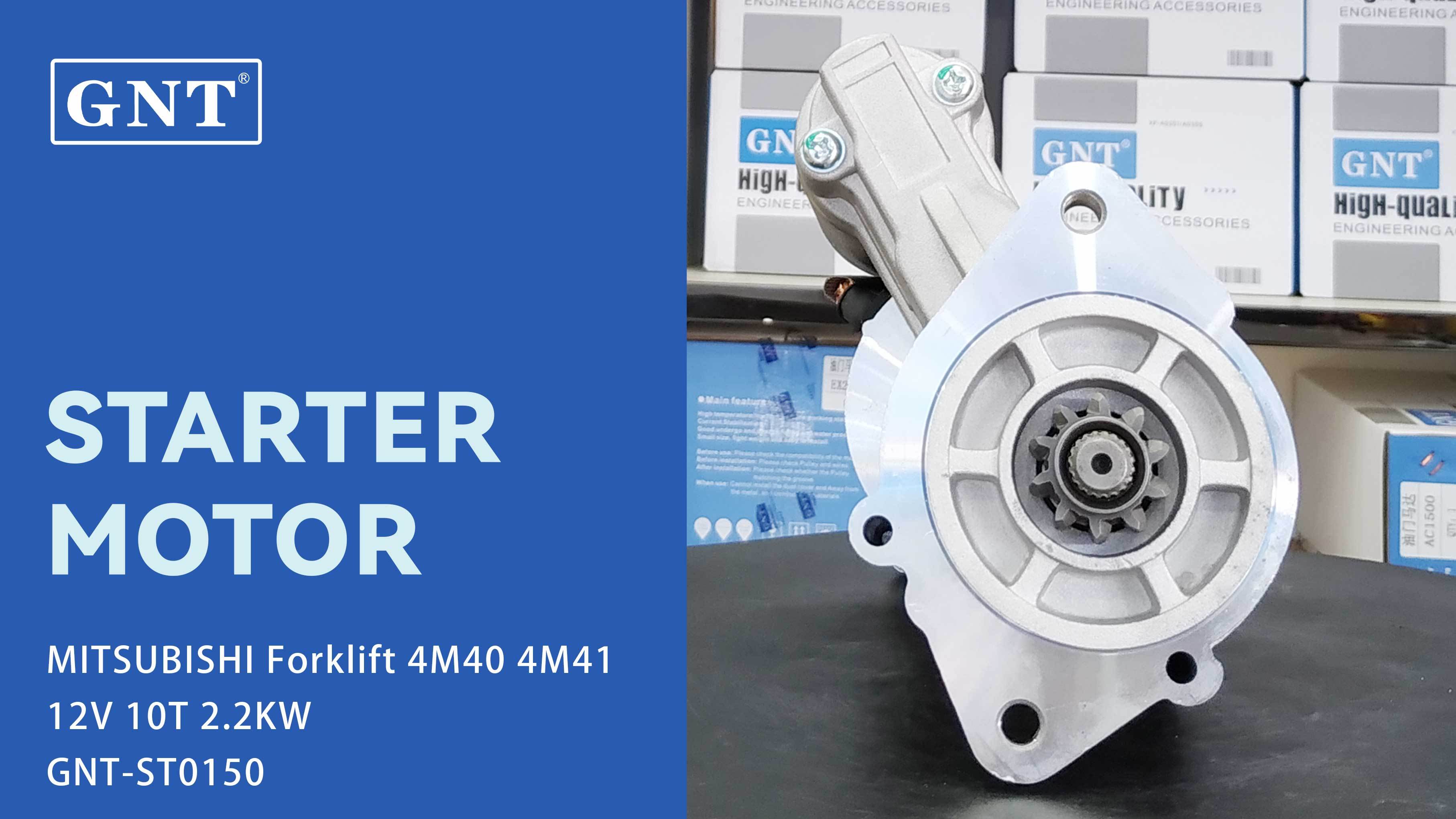 12V 10T Starter compatible with MITSUBISHI 4M41 Engine 220115 S122J005 1516512R 8EA011610671 8EA737881001 JS1221 CST35113AS STM1221RB